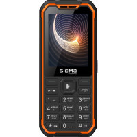 Мобільний телефон Sigma X-style 310 Force Type-C Black Orange (4827798855126)