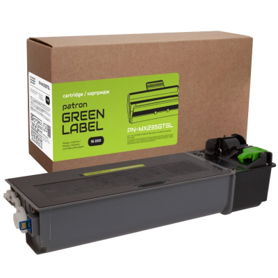 Тонер-картридж Patron Sharp MX-235GT Green Label (PN-MX235GTGL)