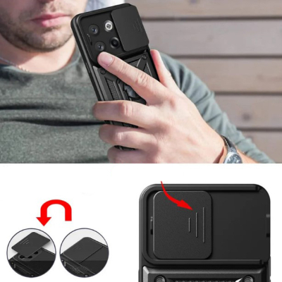 Чохол до мобільного телефона BeCover Military OnePlus Ace 2 Black (710137)