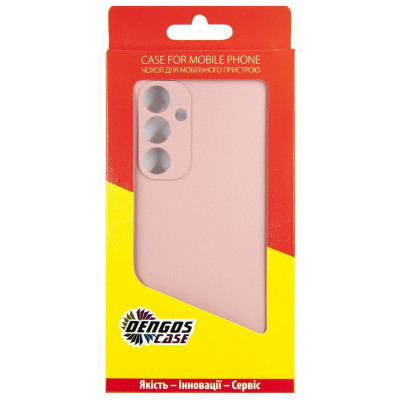Чохол до мобільного телефона Dengos Soft Samsung Galaxy A35 5G (Pink) (DG-TPU-SOFT-56)