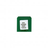 Чип для картриджа OKI C3300/3400/3600 (2.5K) Yellow BASF (WWMID-71090)