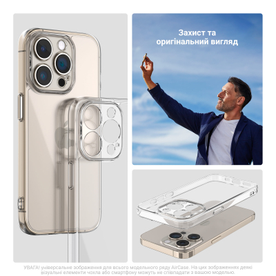 Чохол до мобільного телефона Armorstandart Air Realme GT 6 / GT 6T / GT Neo 6 / GT Neo 6 SE Camera cover Clear (ARM77892)