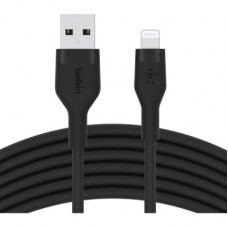 Дата кабель USB 2.0 AM to Lightning 2.0m Black Belkin (CAA008BT2MBK)