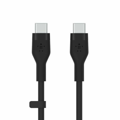 Дата кабель USB-C to USB-C 3.0m 60W Black Belkin (CAB009BT3MBK)