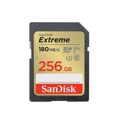Карта пам'яті SanDisk 256GB SD class 10 UHS-I Extreme (SDSDXVV-256G-GNCIN)