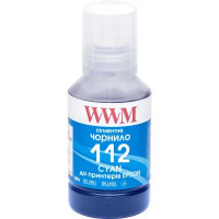 Чорнило WWM Epson L11160/6490 №112 140г Cyan pigmented (E112CP)