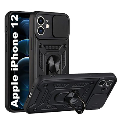 Чохол до мобільного телефона BeCover Military Apple iPhone 12 Black (709951)