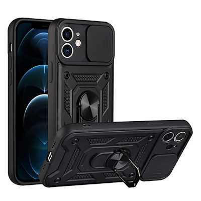 Чохол до мобільного телефона BeCover Military Apple iPhone 12 Black (709951)