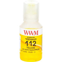 Чорнило WWM Epson L11160/6490 №112 140г Yellow pigmented (E112YP)