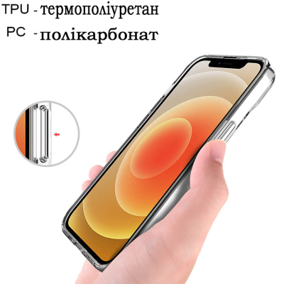 Чохол до мобільного телефона BeCover Space Case Apple iPhone 14 Plus Transparancy (708582)