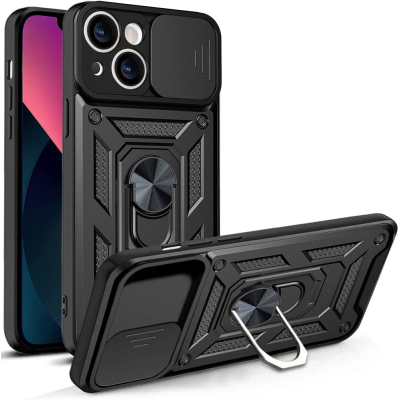 Чохол до мобільного телефона BeCover Military Apple iPhone 15 Black (709952)
