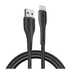 Дата кабель USB 2.0 AM to Type-C 1.0m led black ColorWay (CW-CBUC034-BK)