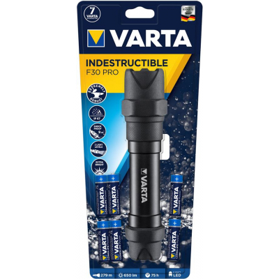 Ліхтар Varta Indestructible F30 Pro LED 6хАА (18714101421)