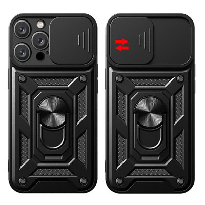 Чохол до мобільного телефона BeCover Military Apple iPhone 15 Pro Black (709953)