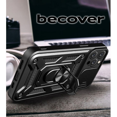 Чохол до мобільного телефона BeCover Military Apple iPhone 15 Pro Black (709953)