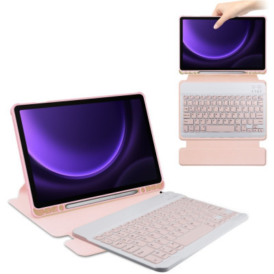 Чохол до планшета BeCover Keyboard 360° Rotatable Samsung Tab S9 (SM-X710/SM-X716)/S9 FE (SM-X510/SM-X516B) 11.0