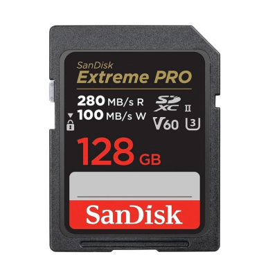 Карта пам'яті SanDisk 128GB SD class 10 Extreme PRO (SDSDXEP-128G-GN4IN)