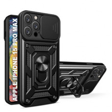Чохол до мобільного телефона BeCover Military Apple iPhone 15 Pro Max Black (709955)