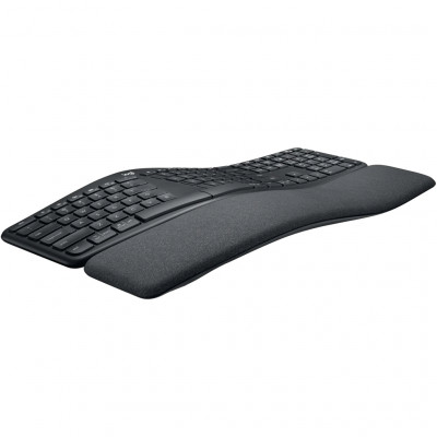 Клавіатура Logitech ERGO K860 Bluetooth/Wireless UA Black (920-010108)