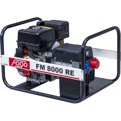 Генератор Fogo FM8000RE 3ф-7kWA/1ф-3,5kW, двиг.Mitsubishi, бак-6,2 л, ел.старт, стаб напруги (FM 8000 RE)