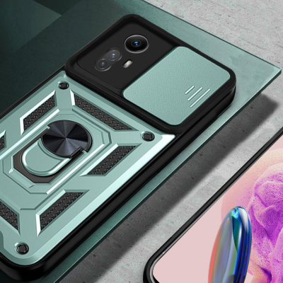 Чохол до мобільного телефона BeCover Military Xiaomi Redmi Note 12S Dark Green (709487)