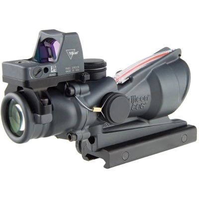 Оптичний приціл Trijicon ACOG 4x32 BAC + коліматорний RMR 3.25 МОА Grey (TA31-D-100568)