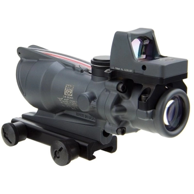 Оптичний приціл Trijicon ACOG 4x32 BAC + коліматорний RMR 3.25 МОА Grey (TA31-D-100568)