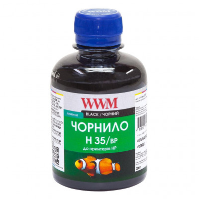 Чорнило WWM HP № 21/121/129/130/132/140 BlackPg (H35/BP)