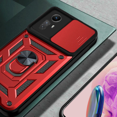 Чохол до мобільного телефона BeCover Military Xiaomi Redmi Note 12S Red (709488)