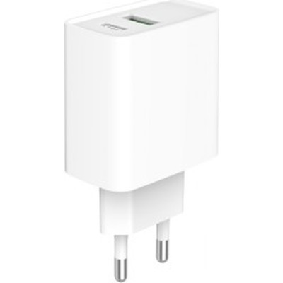 Зарядний пристрій Gembird USB-A + Type-C (PD20W + QC3.0 18W) white (TA-UC-PDQC20-01-W)