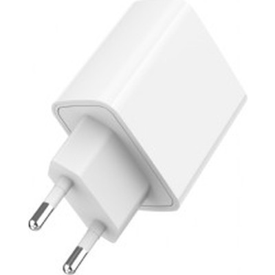 Зарядний пристрій Gembird USB-A + Type-C (PD20W + QC3.0 18W) white (TA-UC-PDQC20-01-W)