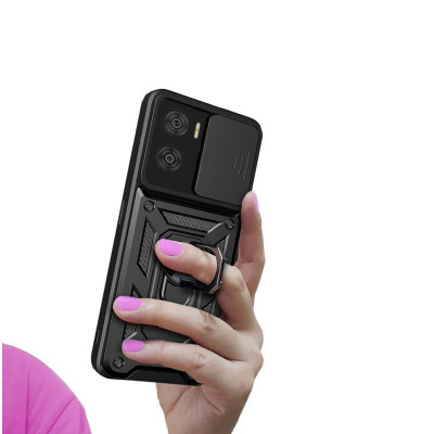 Чохол до мобільного телефона BeCover Military Motorola Moto E22/E22i Black (709977)