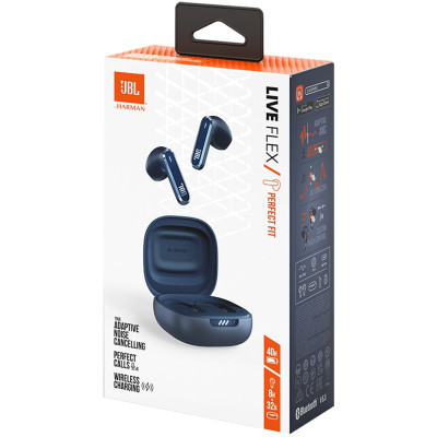 Навушники JBL Live Flex Blue (JBLLIVEFLEXBLU)