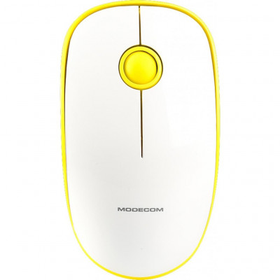 Мишка Modecom MC-WM112 Wireless Yellow-White (M-MC-WM112-290)