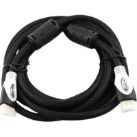 Кабель мультимедійний HDMI to HDMI 3.0m FL-H002C ferrite Gresso (2000700002159)