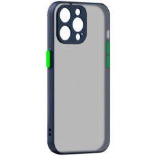 Чохол до мобільного телефона Armorstandart Frosted Matte Apple iPhone 14 Pro Max Navy Blue (ARM64484)