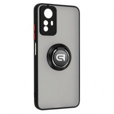 Чохол до мобільного телефона Armorstandart Frosted Matte Ring Xiaomi Redmi Note 12s 4G Black (ARM68898)
