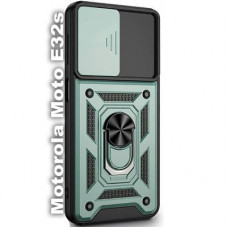 Чохол до мобільного телефона BeCover Military Motorola Moto E32s Dark Green (709969)