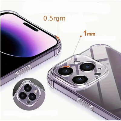 Чохол до мобільного телефона BeCover Anti-Shock Apple iPhone 13 Pro Clear (706981)