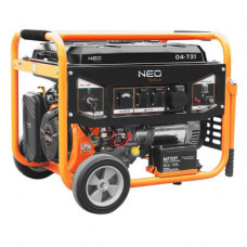 Генератор Neo Tools 230V, 1 фаза, 6/6.5kW, електростарт, AVR (04-731)