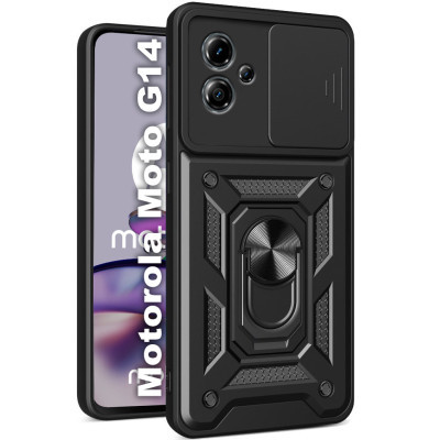 Чохол до мобільного телефона BeCover Military Motorola Moto G14 Black (709960)