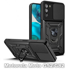 Чохол до мобільного телефона BeCover Military Motorola Moto G52/G82 Black (709972)