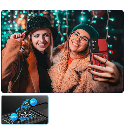 Чохол до мобільного телефона BeCover Military Motorola Moto G52/G82 Red (709976)