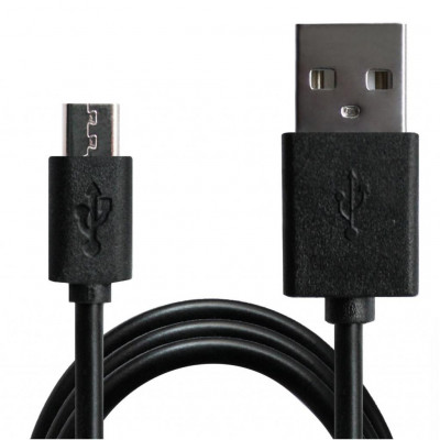 Зарядний пристрій Grand-X CH-03T USB 5V 2,1A Black + cable USB -> Type C, Cu, 4A, TPE (CH-03T)