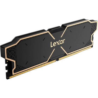 Модуль пам'яті для комп'ютера DDR5 32GB (2x16GB) 6000 MHz Thor Black Lexar (LD5U16G60C32LG-RGD)