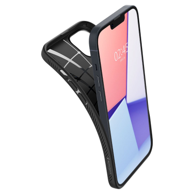 Чохол до мобільного телефона Spigen Apple iPhone 14 Plus Liquid Air, Matte Black (ACS04891)