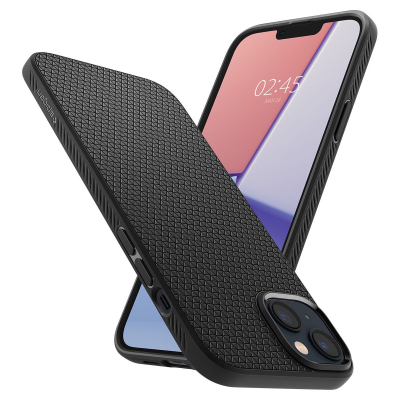 Чохол до мобільного телефона Spigen Apple iPhone 14 Plus Liquid Air, Matte Black (ACS04891)
