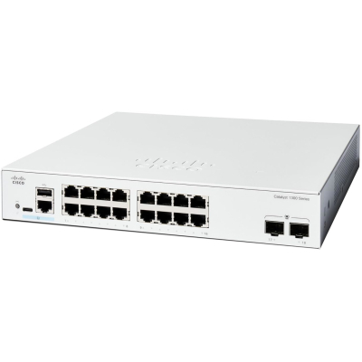 Комутатор мережевий Cisco C1300-16T-2G