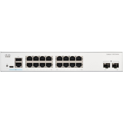 Комутатор мережевий Cisco C1300-16T-2G