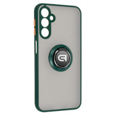 Чохол до мобільного телефона Armorstandart Frosted Matte Ring Samsung A24 4G (A245) Dark Green (ARM68895)